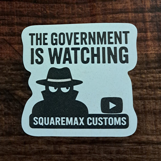 Government Is Watching Stickers