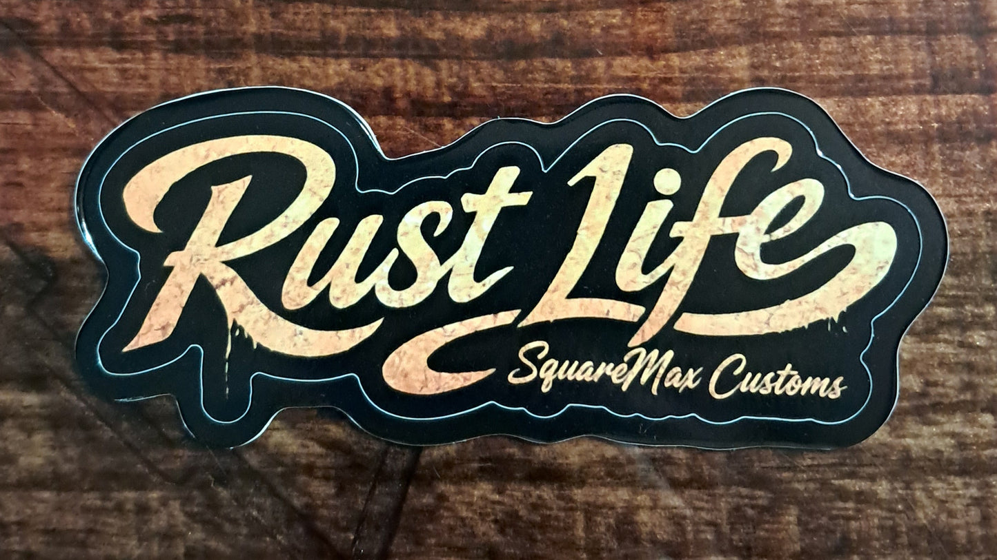 Rust Life Stickers